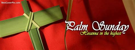 Palm Sunday Facebook Profile Cover