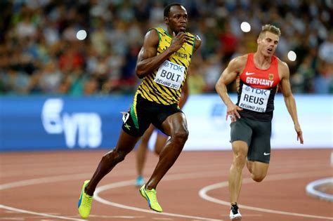 Usain st leo bolt, oj, cd is a jamaican sprinter born on august 21, 1986 in sherwood content, jamaica. The Science Behind Sprinter Usain Bolt's Speed - WSJ