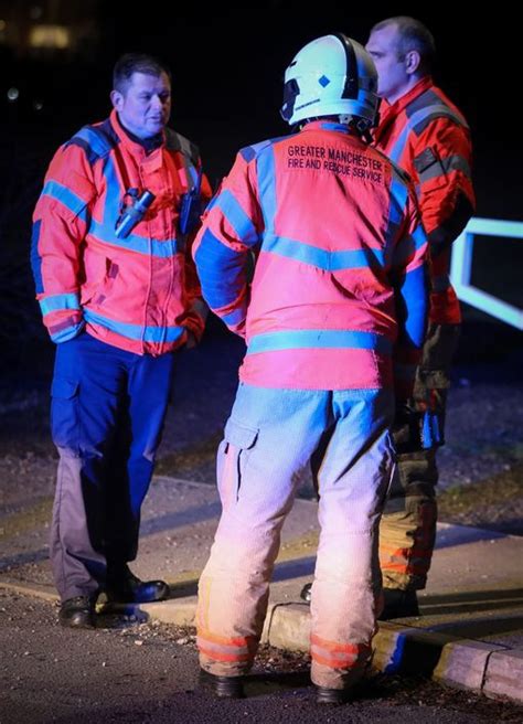 Large Emergency Services Presence Near Irwell In Salford Amid Reports Of Person In River