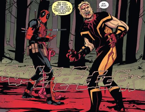 Deadpool In Sabretooth In Deadpool 9 2015 Deadpool Epic Hero