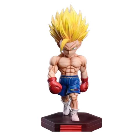 Anime Dragon Ball Figure Muscle Fitness Vegeta Boxing Son Gohan Action