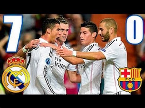 This is a decisive match for both sides, who are fighting to coach zinedine zidane could be tempted to make some rotations after the tough match against liverpool played on tuesday, but madrid's predicted xi. REAL MADRID Vs FC BARCELONA 7 - 0 ARCHIVE EL CLASICO - YouTube