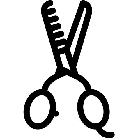 Open Hair Scissors Vector Svg Icon Svg Repo
