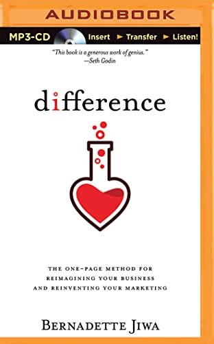 9781491530269 Difference The One Page Method For Reimagining Your