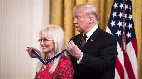 Trump Awards Medals Of Freedom To Elvis Babe Ruth And Miriam Adelson