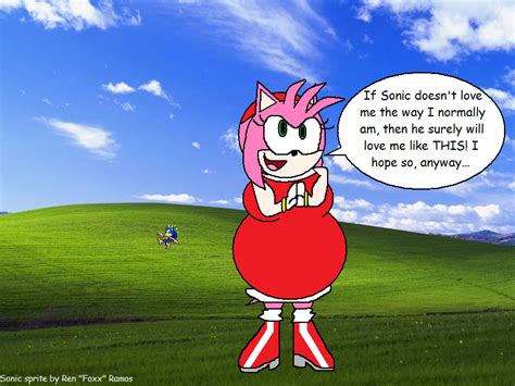 Amy Rose Is Fat By Maxtaro On Deviantart