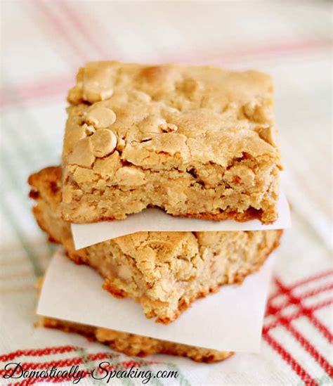 The Ultimate Peanut Butter Cookie Bars Domestically Speaking