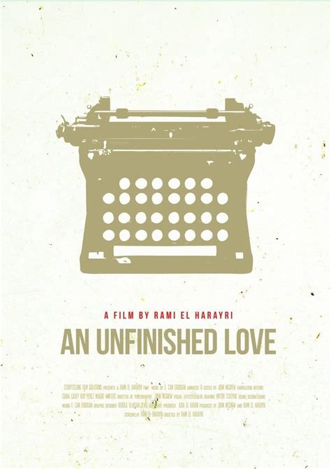An Unfinished Love Festival Internacional De Cine De Calzada De Calatrava