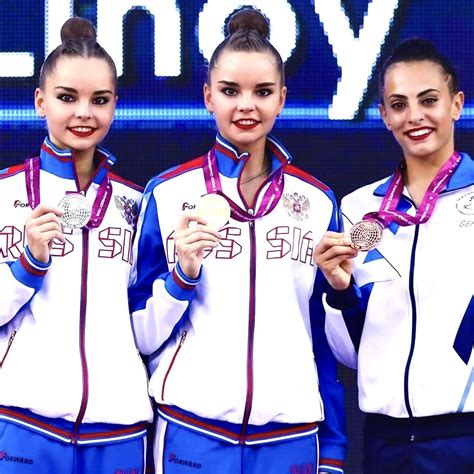 Arina Averina🇷🇺dina Averina🇷🇺 And Linoy Ashram🇮🇱 Winners World Cup Baku