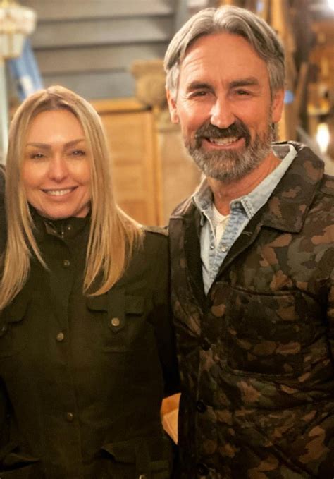 American Pickers Star Mike Wolfes Girlfriend Leticia Cline Shows Off Brand New Kitchen In