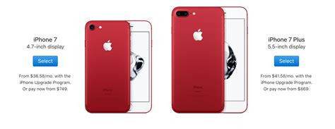 Apples Red Iphone 7 Costs 100 More Than Every Other Iphone Business