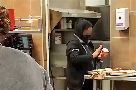 Toronto Tim Hortons Employee Caught On Camera Using Fingers To Ice