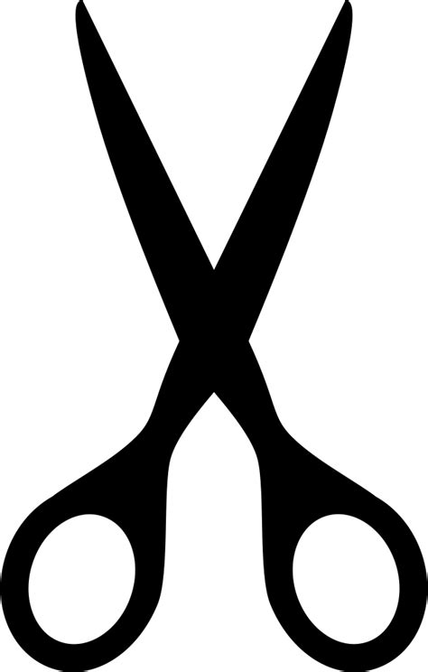 They consist of a pair of metal blades pivoted so that the sharpened edges slide against each other when the handles (bows). Open Scissors Svg Png Icon Free Download (#8714 ...