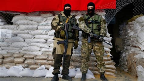 Pro Russian Separatists Ready For A Showdown