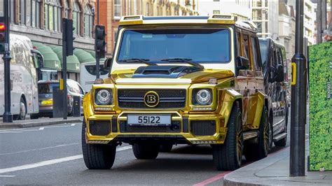 Modified Mercedes Benz G Wagons Take Over London Youtube