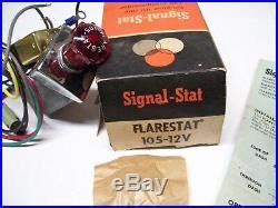 Vintage Nos S Flarestat Accessory Flasher Switch Hazard