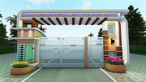 Modern Main Gate Design Ideas For School 2022 Latest Iron Gate Main