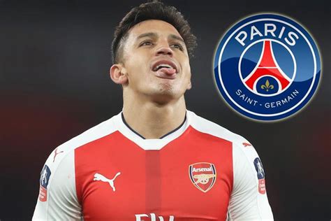 alexis sanchez to psg ligue 1 club submit improved offer of £44million after having £35m bid