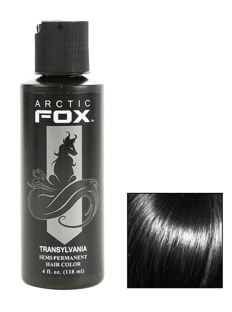 Arctic Fox Semi Permanent Transylvania Black Hair Dye