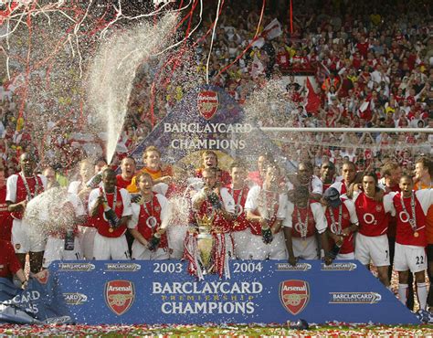 Arsenal 2004 Longest Unbeaten Starts To A Premier League Season