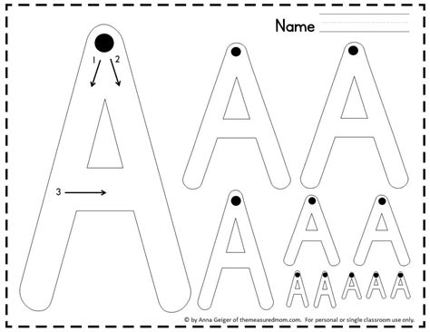 330 Handwriting Worksheets The Measured Mom