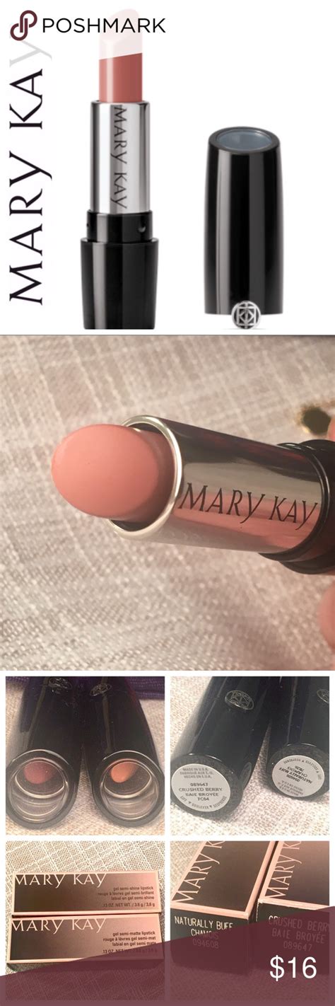 Repeat to get the desired coverage. NIB! Mary Kay Gel Semi-Shine Lipstick NWT