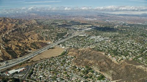 76k Stock Footage Aerial Video Flying Over Suburban Neighborhoods