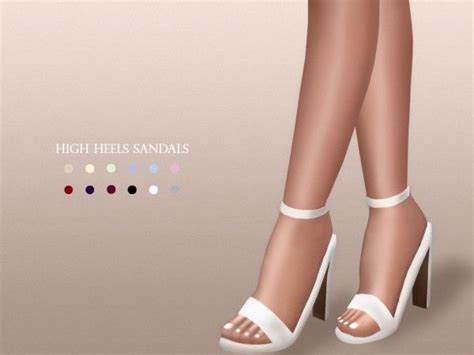 Maria Maria High Heels Sandals • Sims 4 Downloads Sims 4 Sims 4 Cc