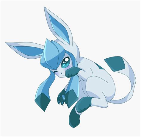 Pokemon Glaceon Cute Drawing Hd Png Download Kindpng