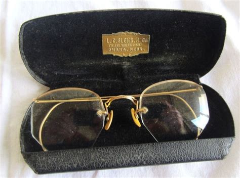 vintage antique 1920 s 30 s 40 s 12k gold eyeglasses i have a pair of these eyeglasses