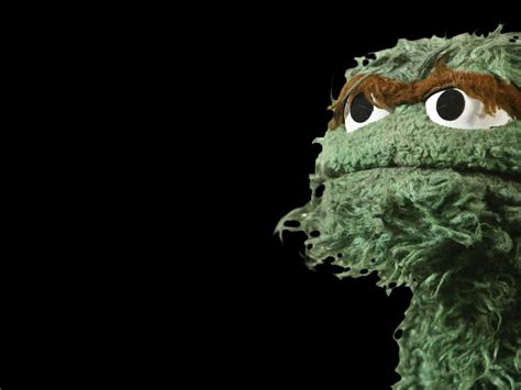 Free Download Oscar The Grouch From Sesame Street Wallpaper Tv Show