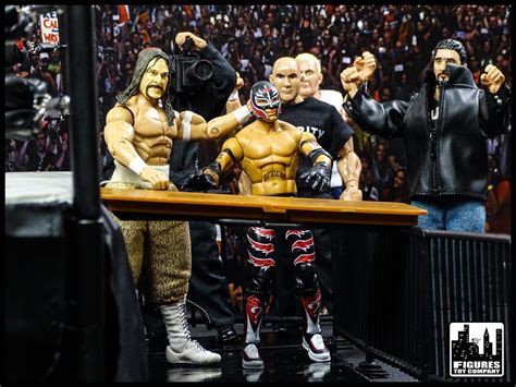 Set Of 12 Black Guardrails For Wwe And Aew Wrestling Action Figures