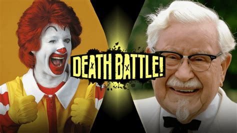 Ronald Mcdonald Vs Colonel Sanders Mcdonalds Vs Kfc R