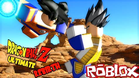 Goku Vegeta In Roblox Roblox Dragon Ball Z Youtube