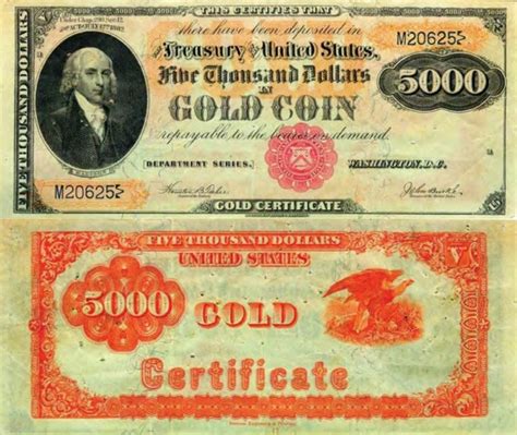 Banknote World Educational United States United States 5000