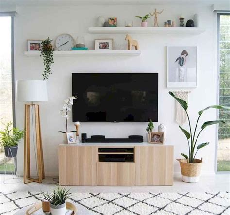 80 Amazing Living Room Tv Wall Decor Ideas And Remodel 30 Ikea