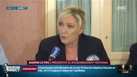 Marine Le Pen regrette de ne pas avoir pu se rendre à l île de Sein le
