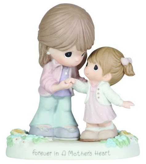 Forever In A Mother's Heart | Precious moments, Precious moments dolls, Disney precious moments
