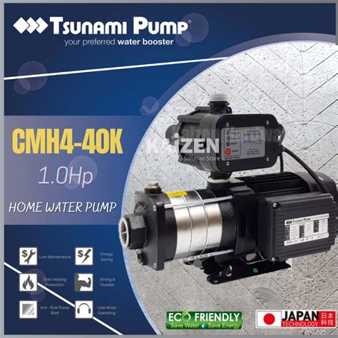 Tsunami Pump Cmh4 40k 10hp Water Booster Pump Pam Air Free