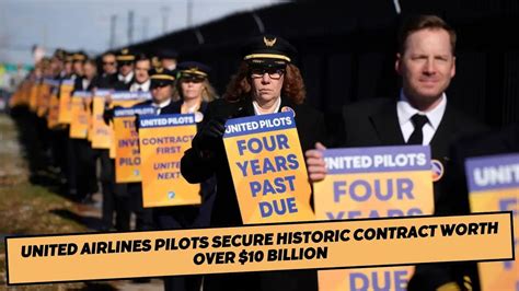 United Airlines Pilots Secure Historic Contract Worth Over Billion Cheap Flights Youtube