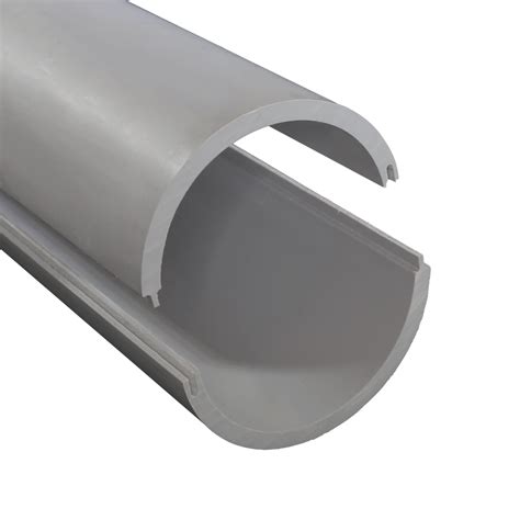 5 In X 10 Ft Schedule 40 Split Duct Pvc Conduit Cantex Pvc Pipe And