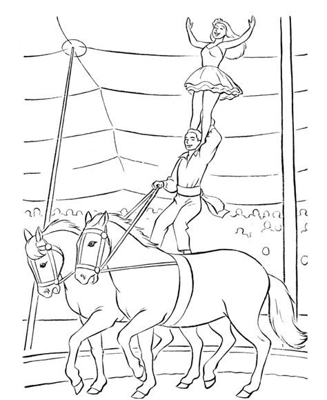 Carnival is a festivity adored children, during which they can dress, makeup, dance and have fun ! Free Printable Circus Coloring Pages For Kids
