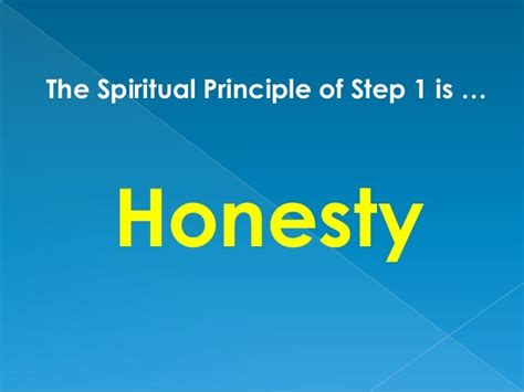 Spiritual Principles Of The 12 Steps Slide Show