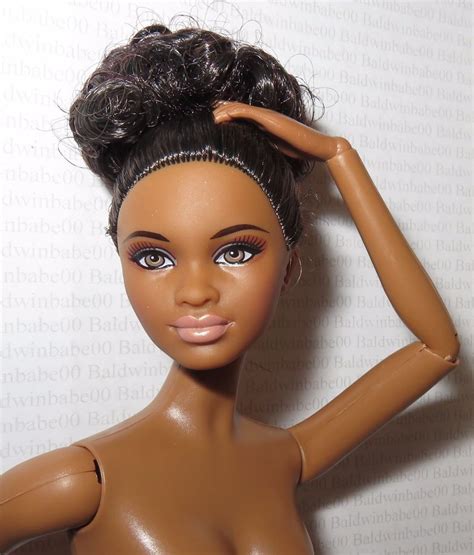 B Nude Barbie B Raven Aa Night Out Mbili Articulated Model Muse Doll