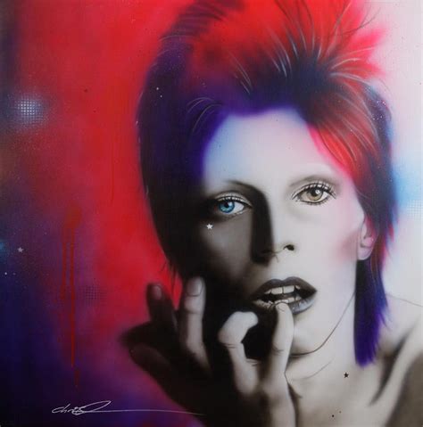 Ziggy Stardust Painting Ziggy Stardust Fine Art Print Bowie Art