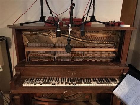 Recording an Old Upright Piano | zZounds Music Blog