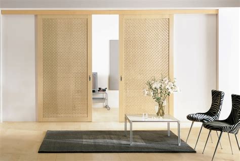 Sliding Interior Doors Completing Modern Interior With