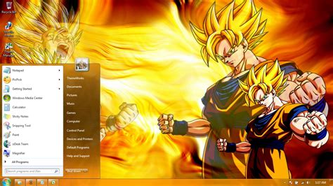 We have an extensive collection of amazing background images carefully chosen by our community. Dragon Ball Z-1 Windows 7 themes by windowsthemes on DeviantArt