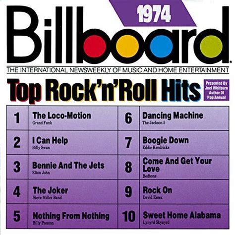 1974 Top 10 Billboard Hits Billboard Music Charts