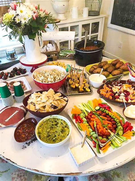 Easy To Make Super Bowl Party Football Food Karins Kottage